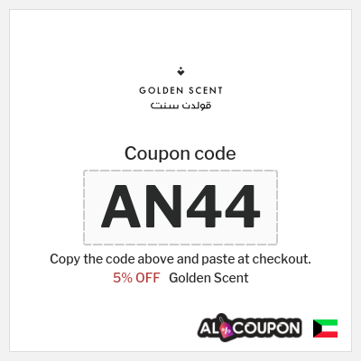 Coupon for Golden Scent (AN44) 5% OFF