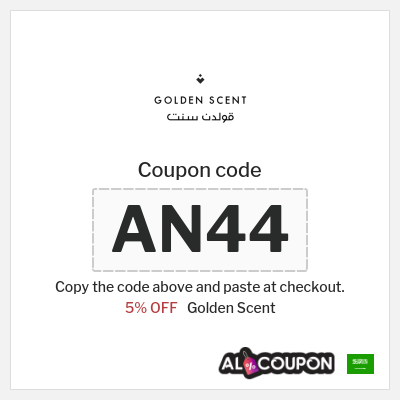 Coupon for Golden Scent (AN44) 5% OFF