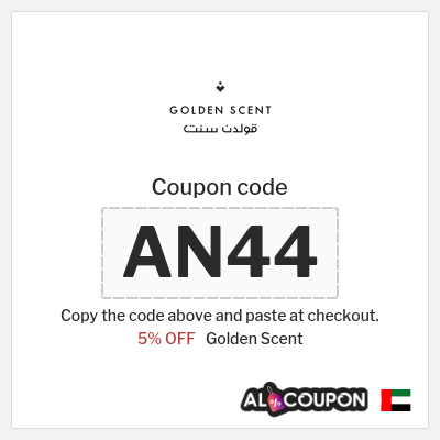 Coupon for Golden Scent (AN44) 5% OFF