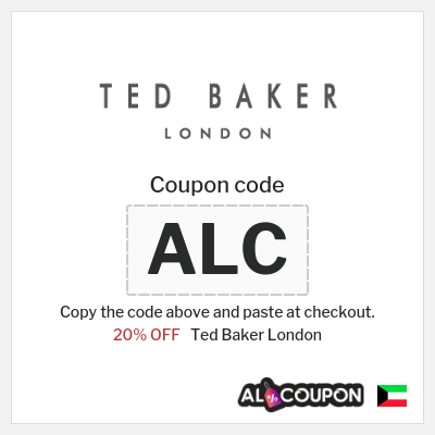 Coupon discount code for Ted Baker London 20% Exclusive Coupon