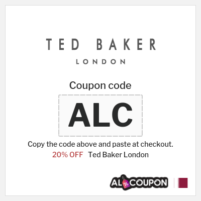 Coupon discount code for Ted Baker London 20% Exclusive Coupon