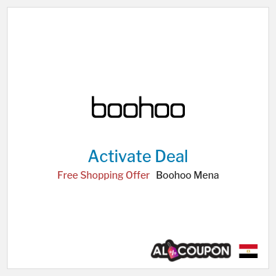 Free Shipping for Boohoo Mena (FREE) Free Shopping Offer 