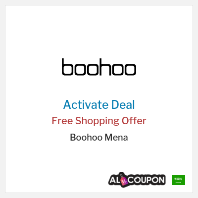 Free Shipping for Boohoo Mena (FREE) Free Shopping Offer 