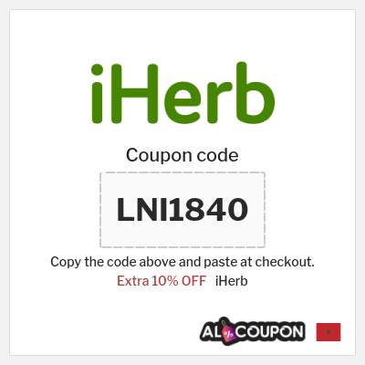 Coupon for iHerb (LNI1840) Extra 10% OFF