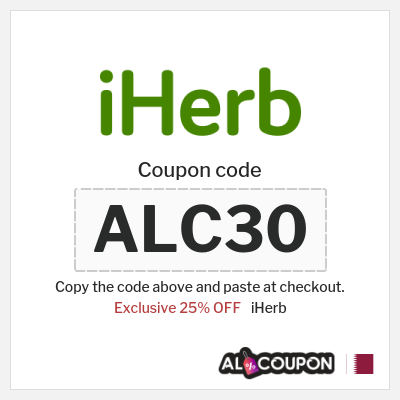 Coupon for iHerb (ALC30) Exclusive 25% OFF