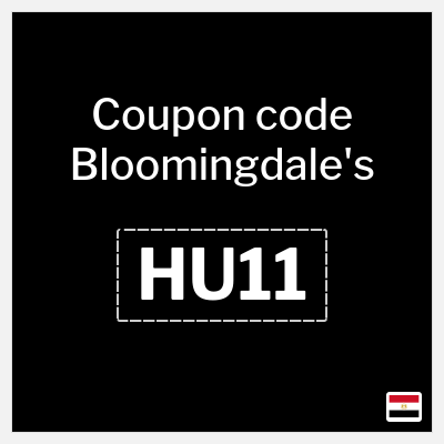 Coupon discount code for Bloomingdale's 10% OFF