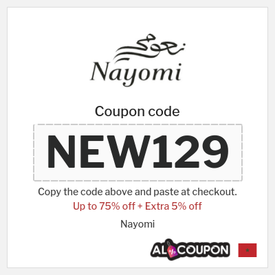 Coupon discount code for Nayomi 5% Voucher code