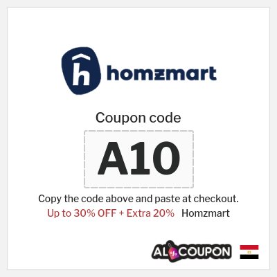 Coupon for Homzmart (A10) Up to 30% OFF + Extra 20%