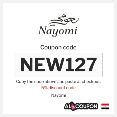 Coupon for Nayomi (NEW127) 5% discount code