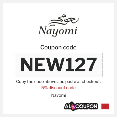 Coupon for Nayomi (NEW127) 5% discount code