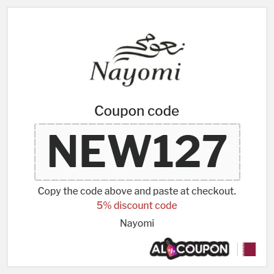 Coupon for Nayomi (NEW127) 5% discount code