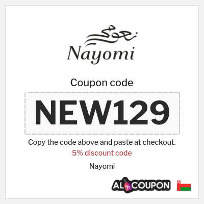 Coupon for Nayomi (NEW129) 5% discount code