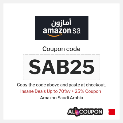 Coupon discount code for Amazon Saudi Arabia Up to 70% Discounts + Free Shipping