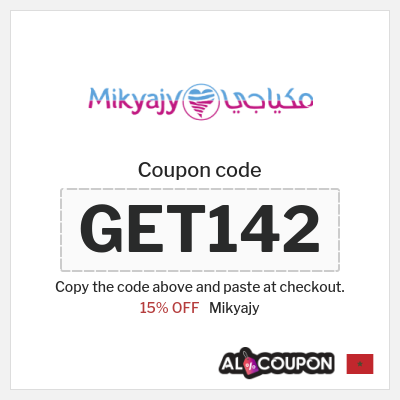 Coupon discount code for Mikyajy 15% OFF Discount Code