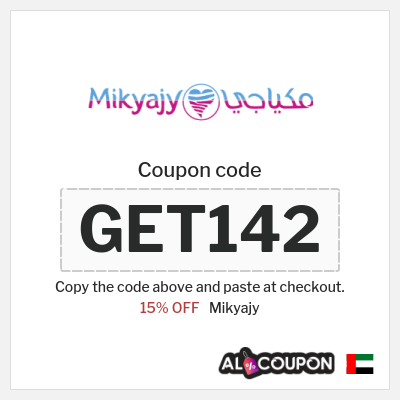 Coupon for Mikyajy (GET142) 15% OFF