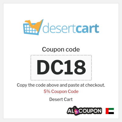 Coupon discount code for Desert Cart 10% Exclusive discount