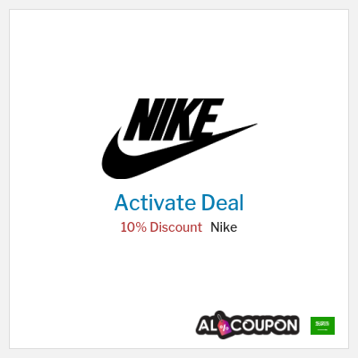 Coupon discount code for Nike Deals up to 10% OFF