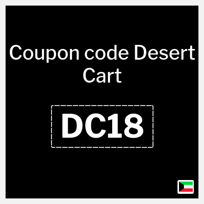 Coupon for Desert Cart (DC18) 5% Exclusive discount