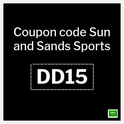 Coupon for Sun and Sands Sports (DD15) 10% Off Up to 50 SAR