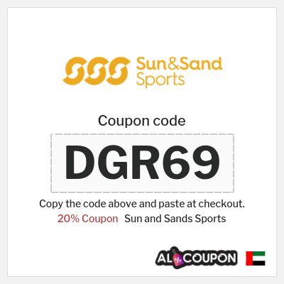 Coupon for Sun and Sands Sports (DGR69) 20% Coupon