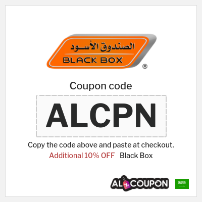 Coupon for Black Box (ALCPN) Additional 10% OFF