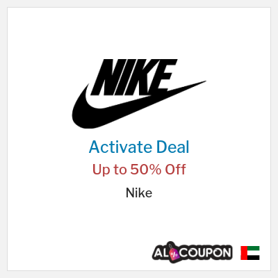 Special Deal for Nike Up to 50% Off