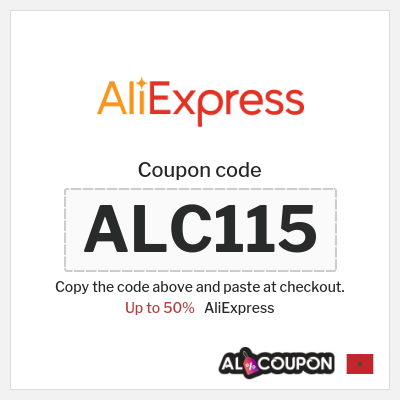 Coupon discount code for AliExpress Discounts up to 50% Off