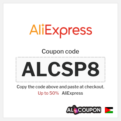 Coupon discount code for AliExpress Discounts up to 50% Off