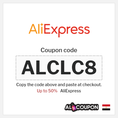 Coupon discount code for AliExpress Discounts up to 50% Off