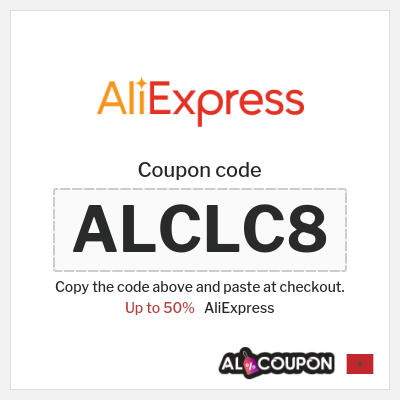 Coupon discount code for AliExpress Discounts up to 50% Off