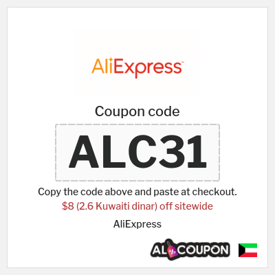 Coupon discount code for AliExpress Discounts up to 50% off