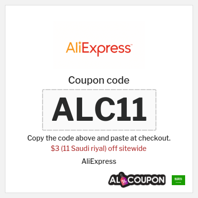 Coupon discount code for AliExpress Discounts up to 50% off