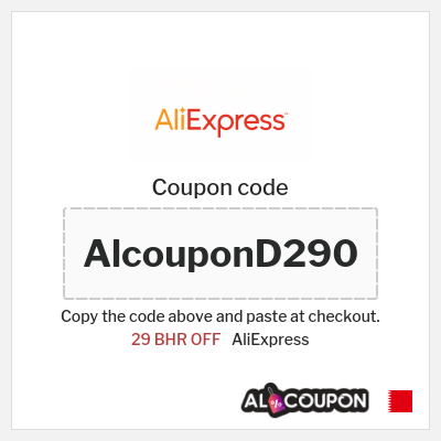 Coupon discount code for AliExpress Discounts up to 50% off