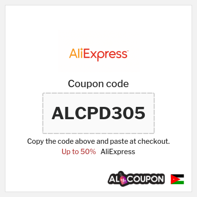 Coupon discount code for AliExpress Discounts up to 50% Off