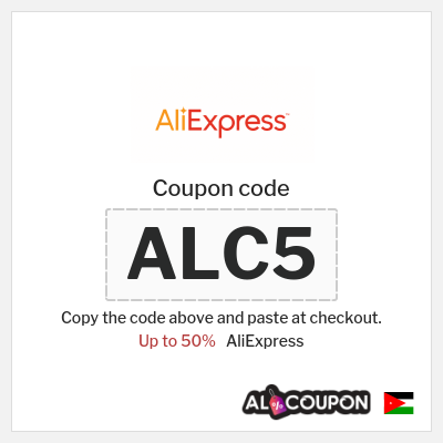 Coupon discount code for AliExpress Discounts up to 50% Off