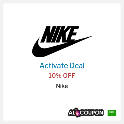 Special Deal for Nike 10% OFF