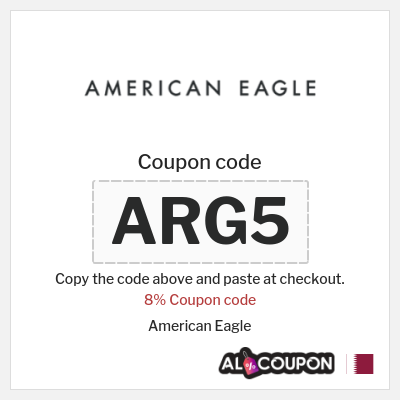 Coupon discount code for American Eagle Exclusive 8% coupons