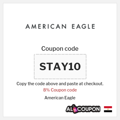 Coupon discount code for American Eagle Exclusive 8% coupons