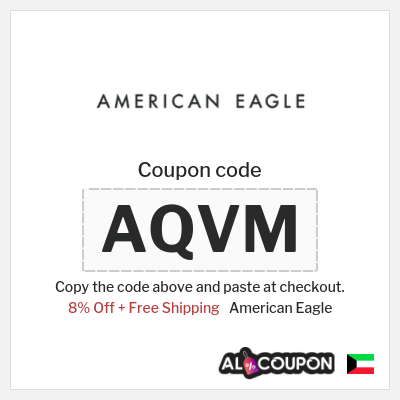 Coupon discount code for American Eagle Exclusive 8% Coupons