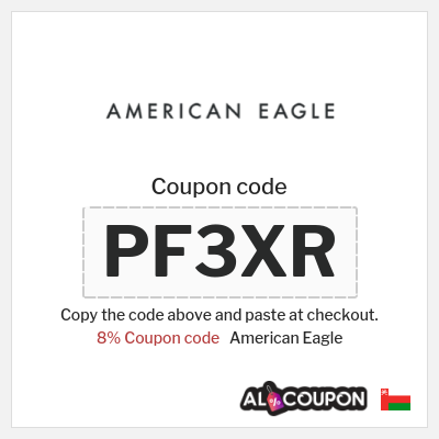 Coupon discount code for American Eagle Exclusive 8% coupons
