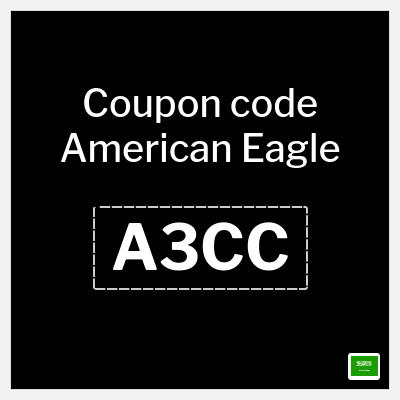 American Eagle Coupon (A3CC) American Eagle Offer Code KSA