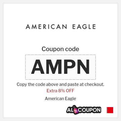 Coupon for American Eagle (AMPN) Extra 8% OFF