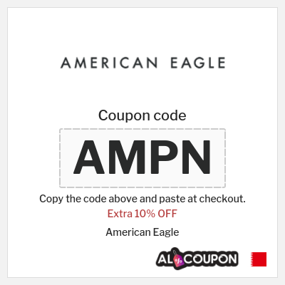 Coupon for American Eagle (AMPN) Extra 10% OFF