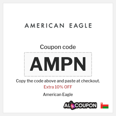 Coupon for American Eagle (AMPN) Extra 10% OFF