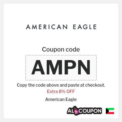 Coupon for American Eagle (AMPN) Extra 8% OFF