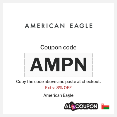 Coupon for American Eagle (AMPN) Extra 8% OFF