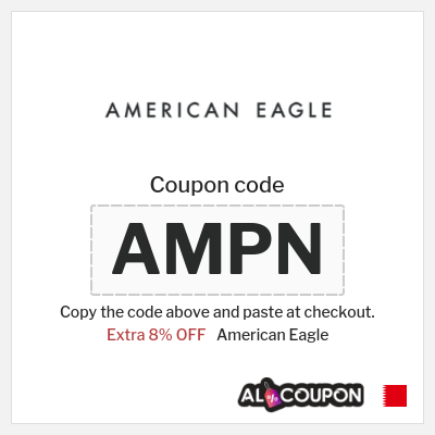 American Eagle Coupon (AMPN) American Eagle Offer Code Bahrain
