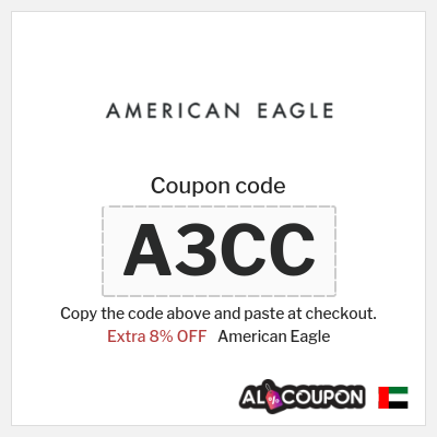 American Eagle Coupon (A3CC) American Eagle Offer Code UAE