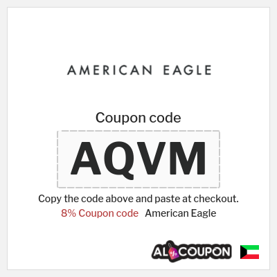 American Eagle Coupon (AQVM) American Eagle Promo Code | 8% OFF
