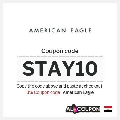 American Eagle Coupon (STAY10) American Eagle Promo Code | 8% OFF